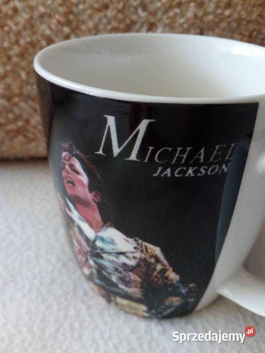 Kubek z nadrukiem MICHAEL JACKSON lubelskie Puławy sprzedam