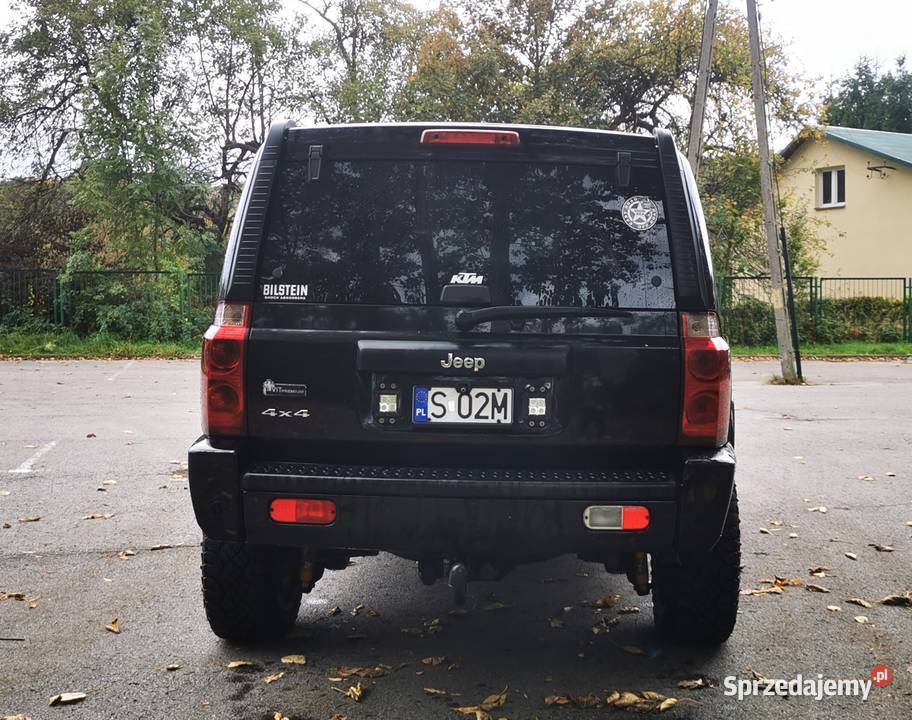 Jeepa Commander 37 benzyna gaz lift 3 cale wspomaganie kierownicy Lubenia