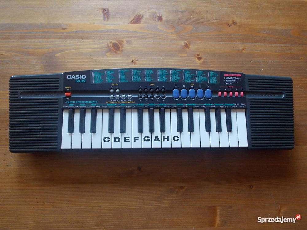dziecięcy Keyboard Casio SA39 wielkopolskie Poznań