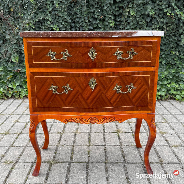 ARTexpert Komoda Ludwik marmurowy blat vintage zachodniopomorskie Dobrzany