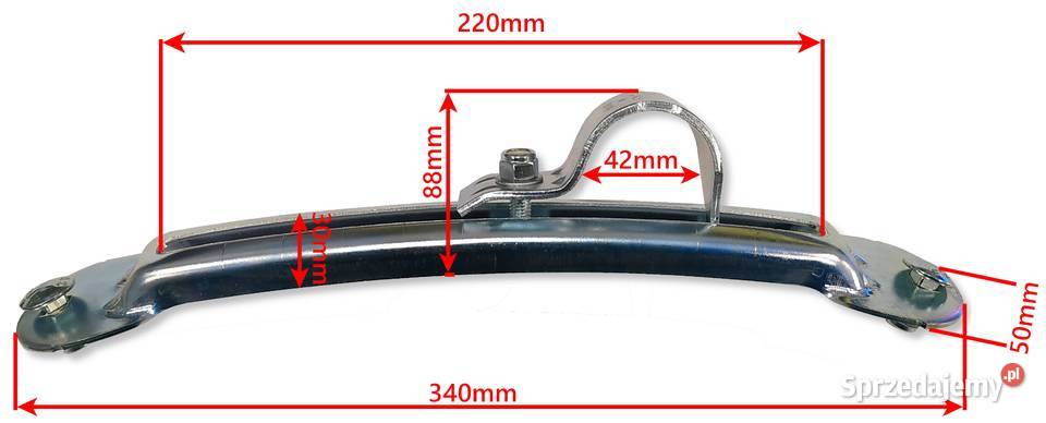 Uchwyt mocowanie błotnika fi 42mm śruby IVECO kujawsko-pomorskie Solec Kujawski sprzedam