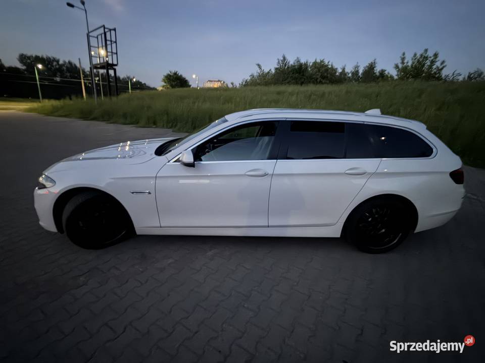 BMW Seria 5 520d 2013r disel białe Tychy
