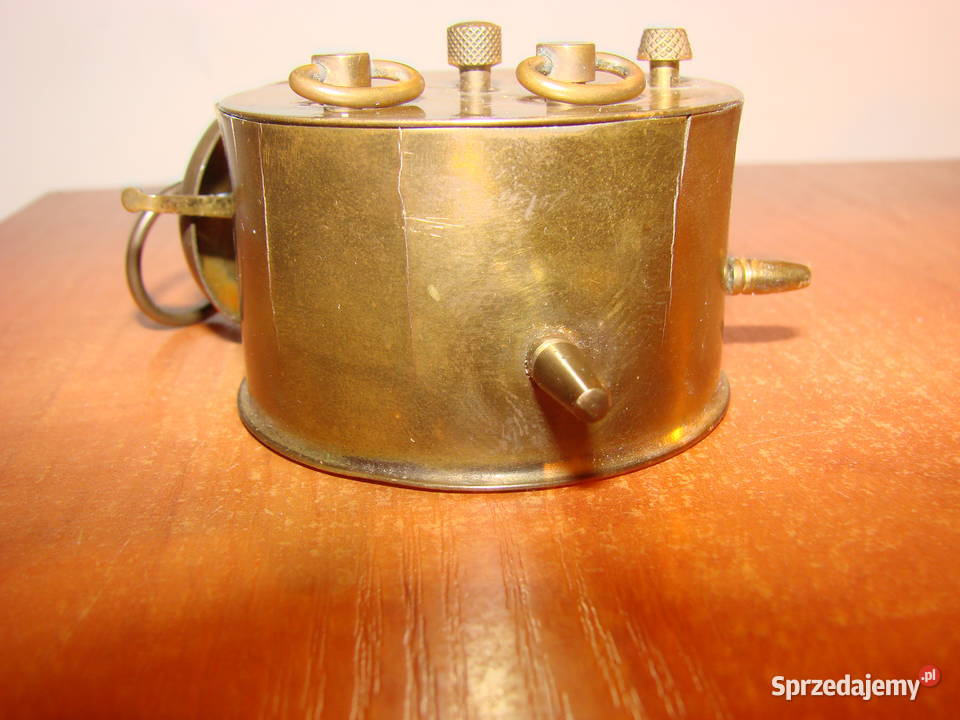 Black Forest stary mosiężny budzik Pruszcz Gdański