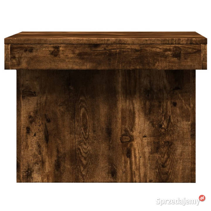 Stolik kawowy przydymiony dąb 80x55x40 WM840867 Warszawa