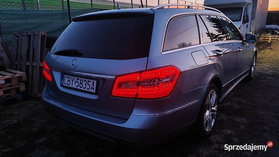 Mercedes E350 CDI 30 V6 4Matic Xenon LED Klima Bydgoszcz sprzedam