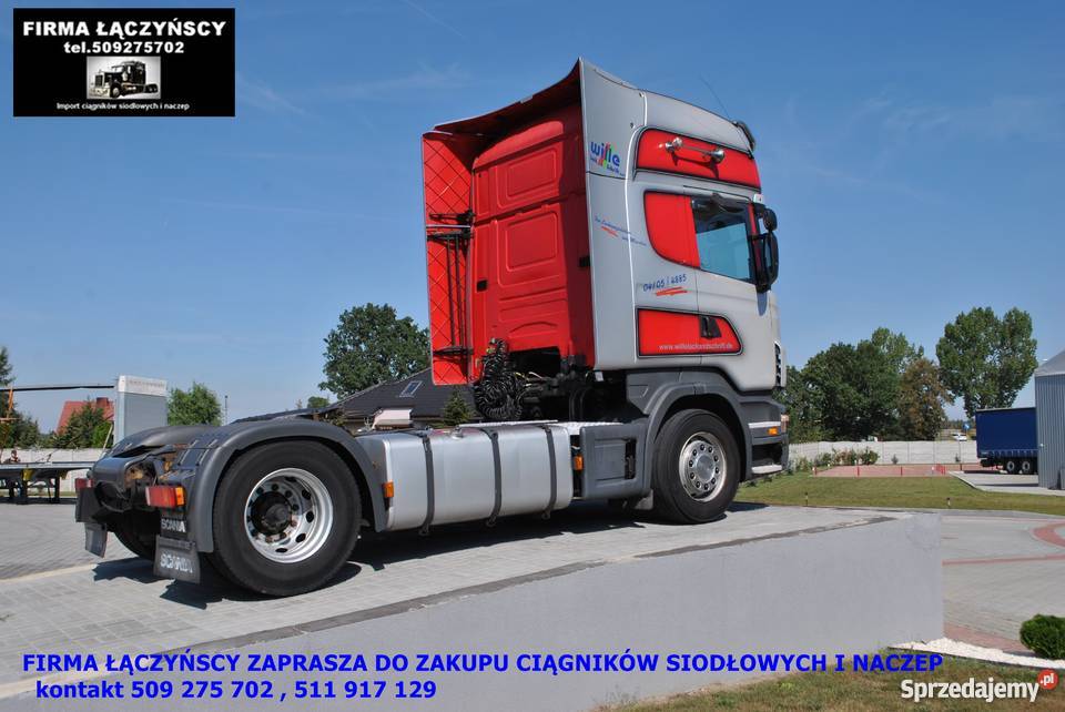 SCANIA R420 2005 STARE TACHO Z NIEMIEC MANUAL nie wielkopolskie Modliszewko