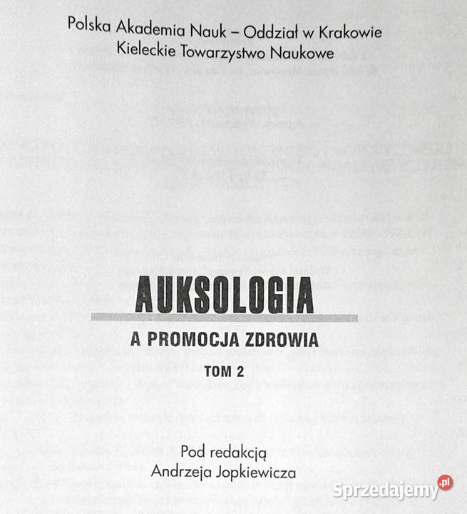 Auksologia a promocja zdrowia Tom 2 Andrzej Chełm