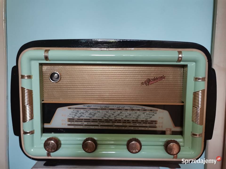 Stare Radio lampowe z lat 50 tych Sprawny Kraków