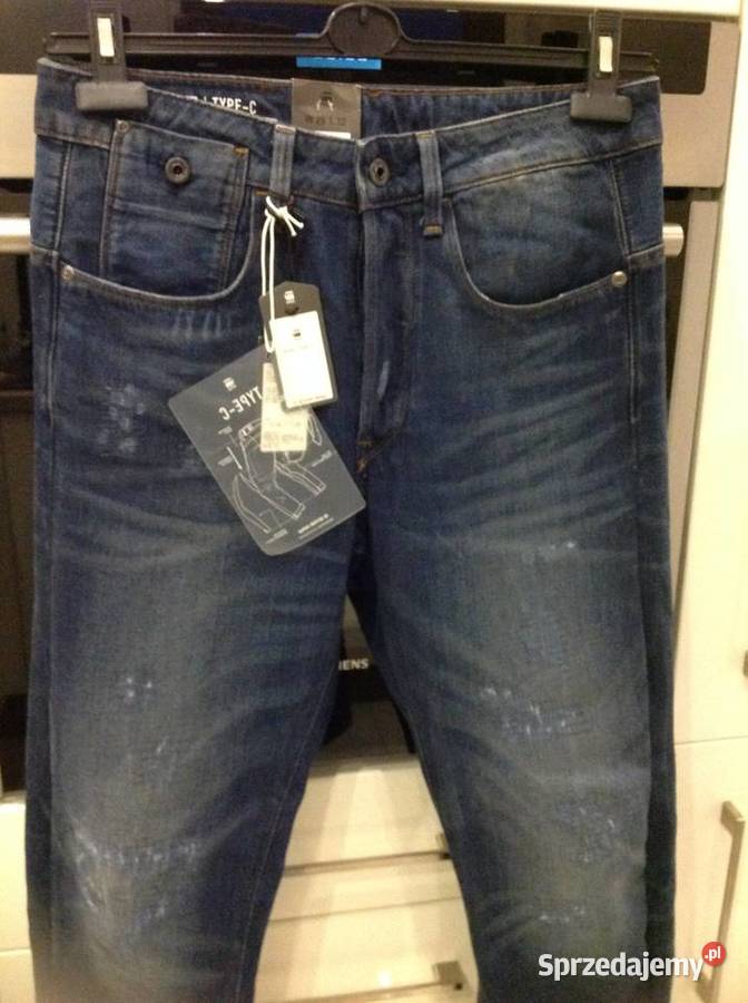 Spodnie Jeans Męskie G STAR RAW M NOWE Nowa Sól