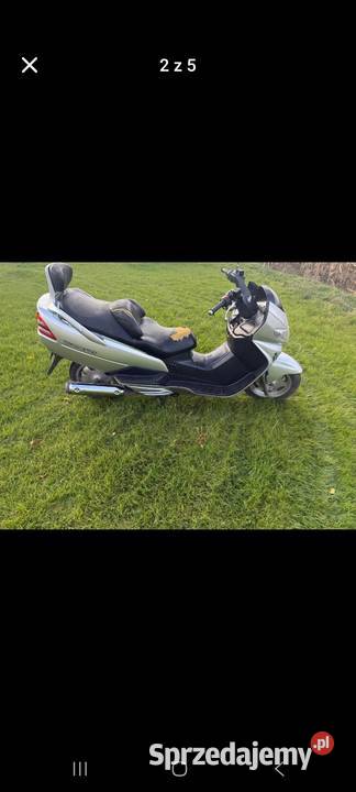 Suzuki burgman 250 dlugie opłaty Rok produkcji 2001 Motoryzacja