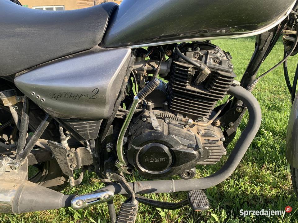 Zadbany Romet Soft Chopper 2 Koplany