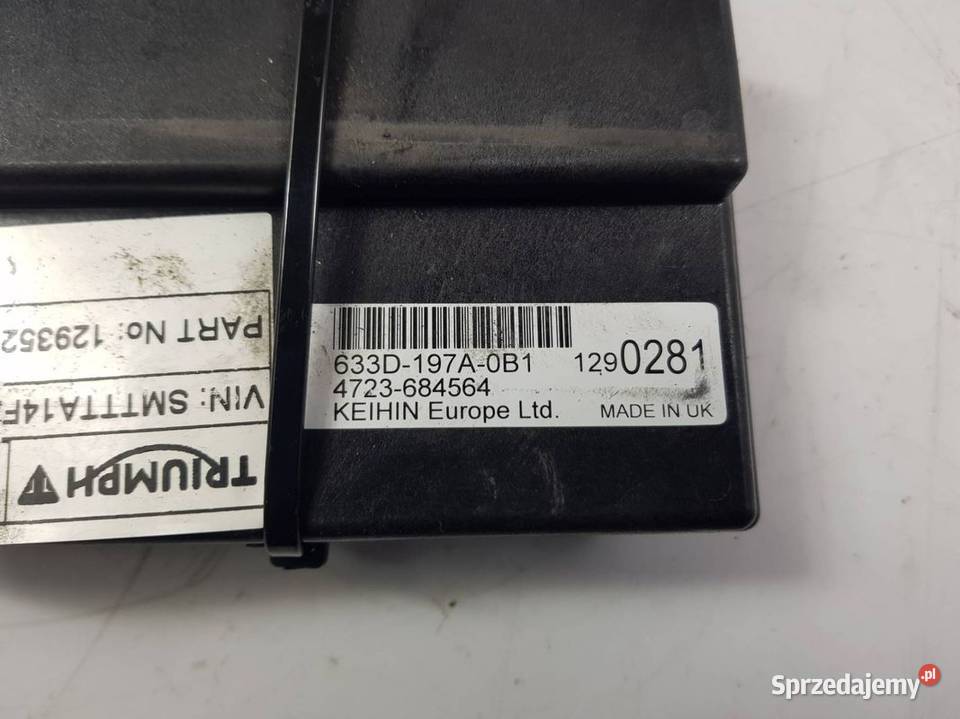 KOMPUTER SILNIKA ECU TRIUMPH DAYTONA 675 R Lipno sprzedam