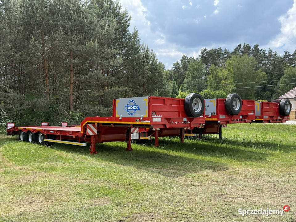 niskopodwoziowa Bodex NN3J Ładowność 26500 3osie Widełki sprzedam