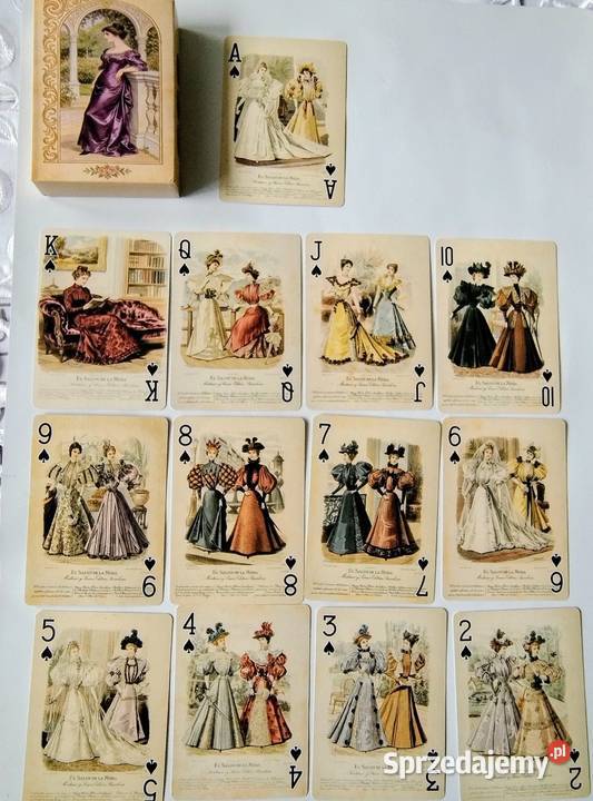 Karty do gry w stylu vintage Żory