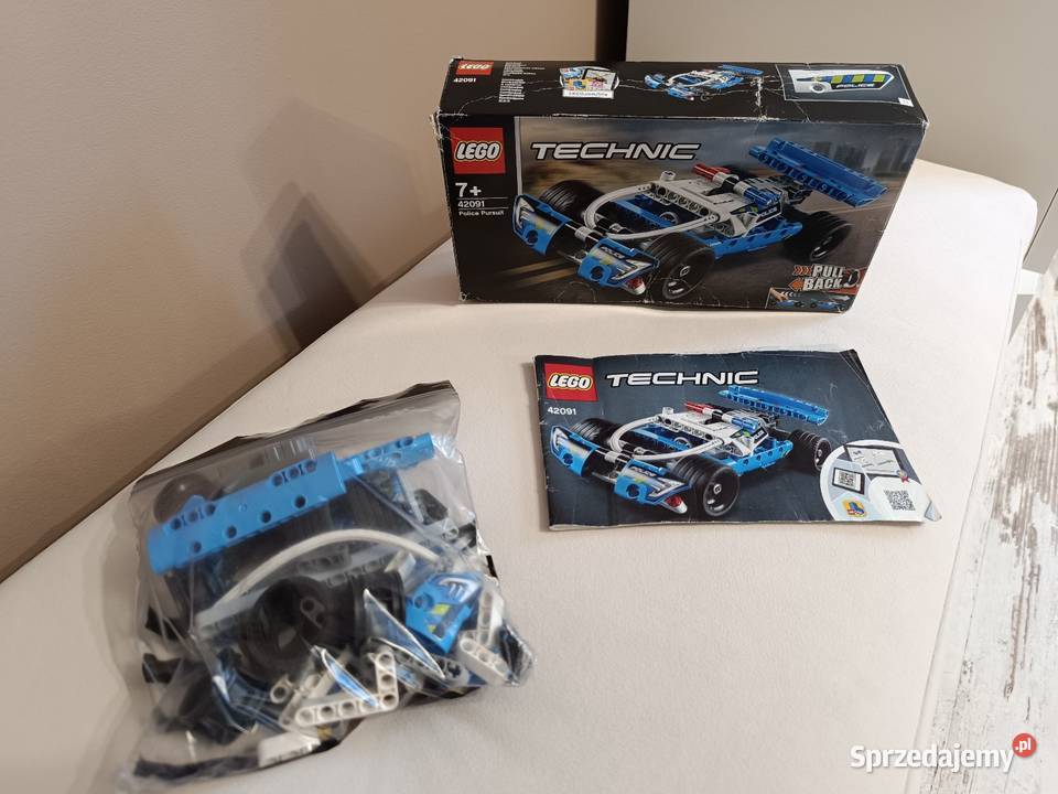 Klocki LEGO Technic policyjny pościg 42091 napęd Sulejówek