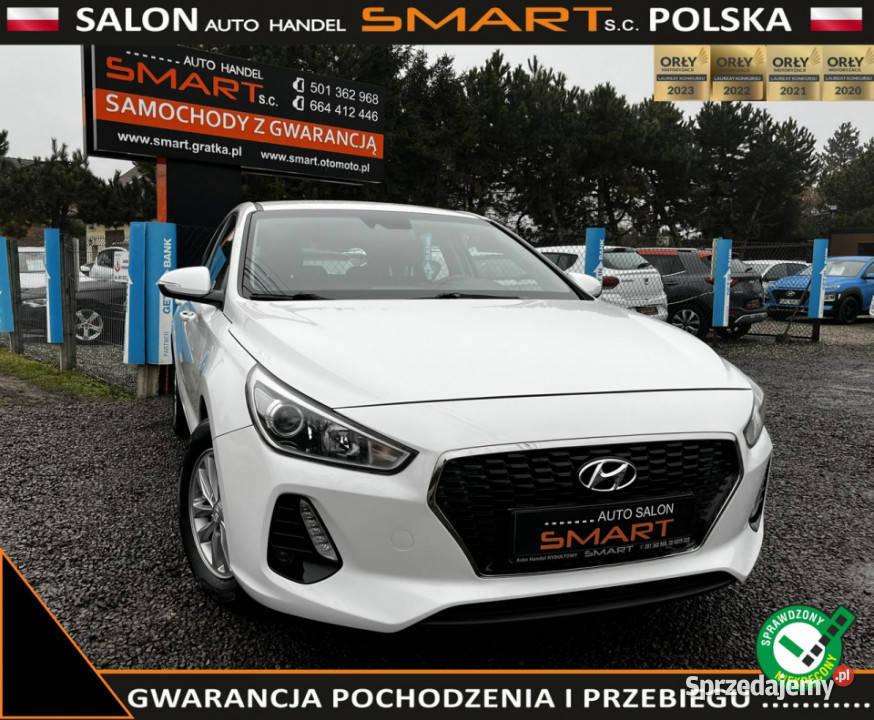 Hyundai i30 1 Rej 2018 Ledy Serwisowany Fv 23 śląskie