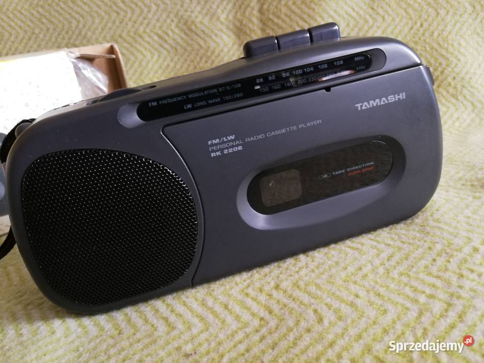 radio z magnetofonem kasetowym Tamashi Nowe