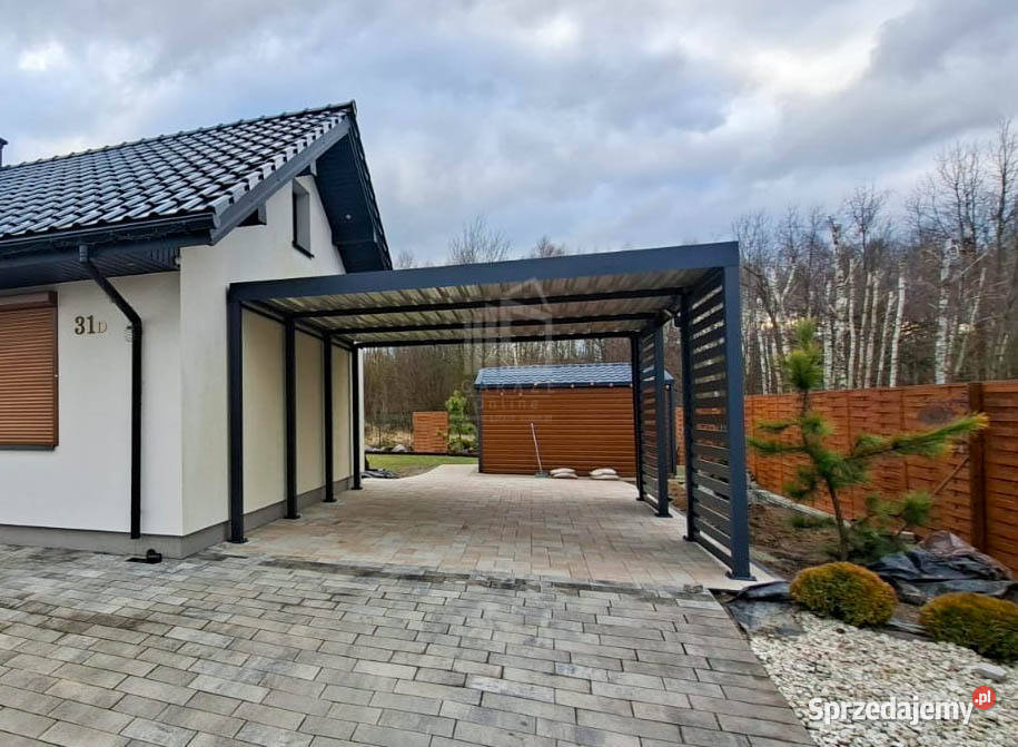 Carport PREMIUM Wiata samochodowa 4x5m dodatkowa samodzielny Pabianice