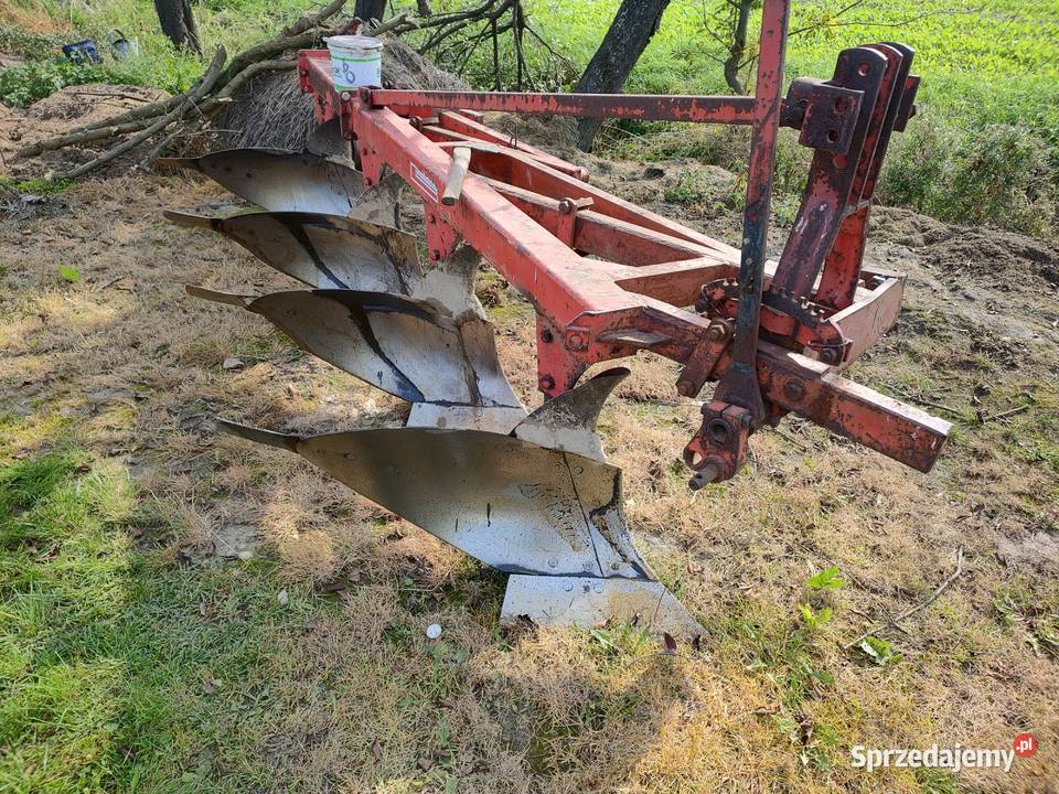 Pług zagonowy 4 skibowy landsberg nieuszkodzony lubelskie Deszkowice Pierwsze