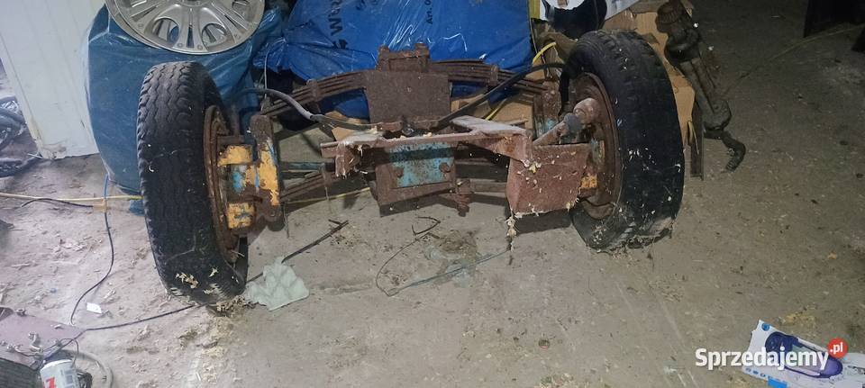 Przednie zawieszenie ciapek es pojazd sam Turek