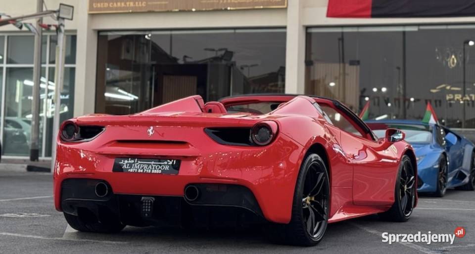 FERRARI 488SPIDERCARBON 2017 488 dolnośląskie Wrocław