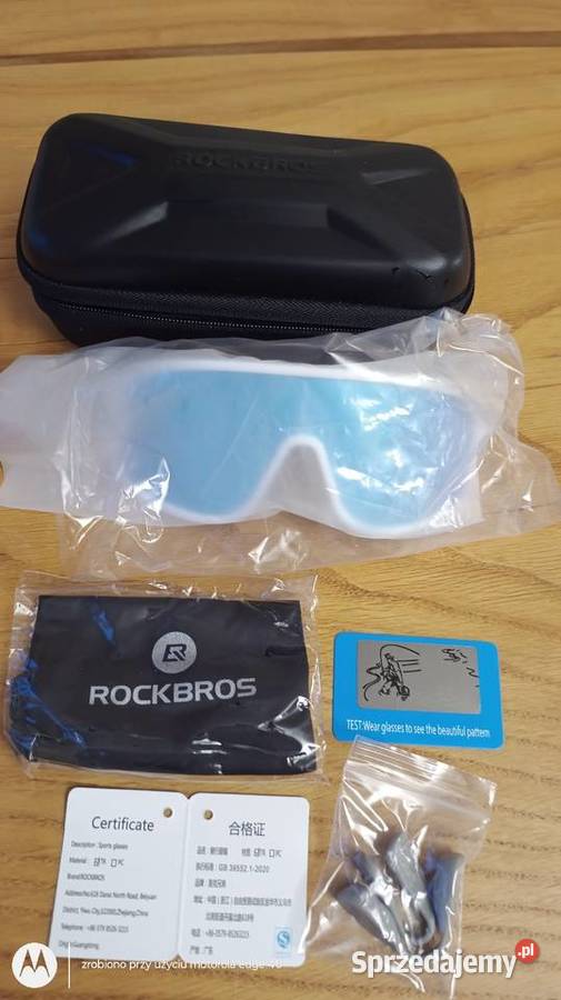 Okulary sportowe marki Rockbros mazowieckie Ciechanów