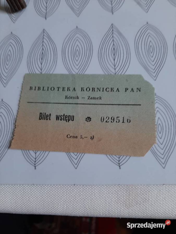 Zamek kórnicki przewodnik 1970