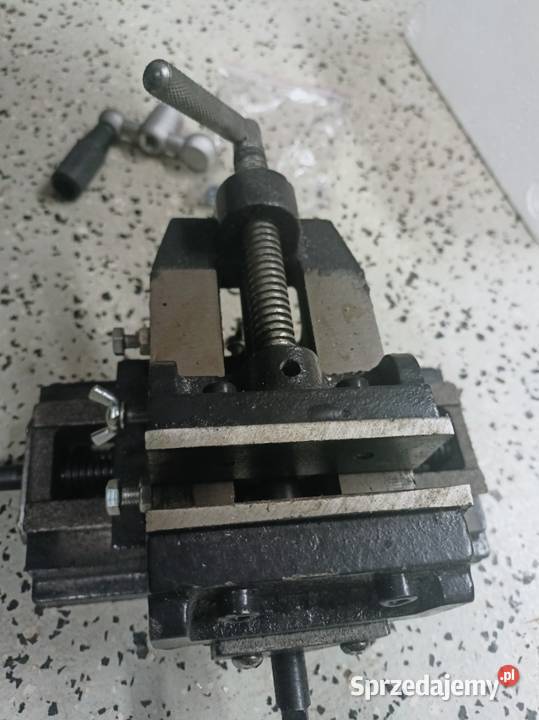 Imadło maszynowe krzyżowe Vice mm75 steel 2ax Białystok