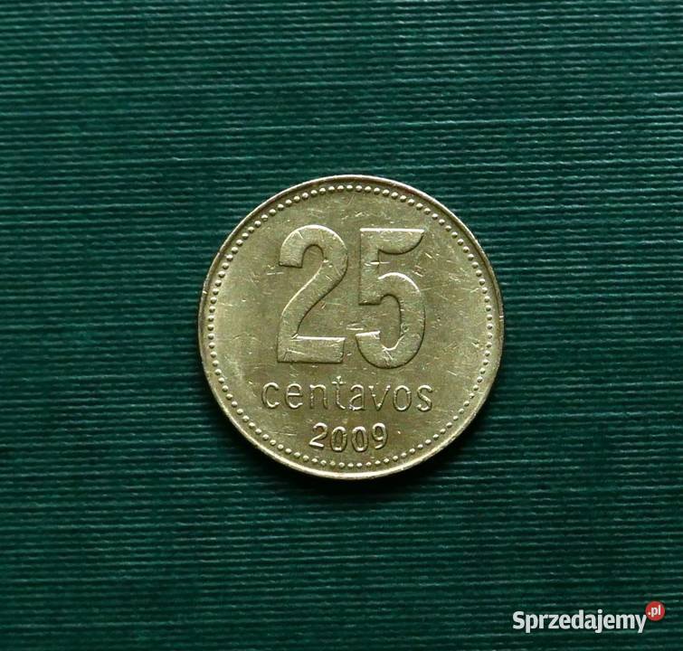ARGENTYNA 25 centavo 2009r sprzedam