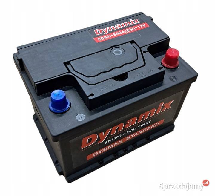 Akumulator DYNAMIX 12V 60Ah 540A P Zamiennik łódzkie