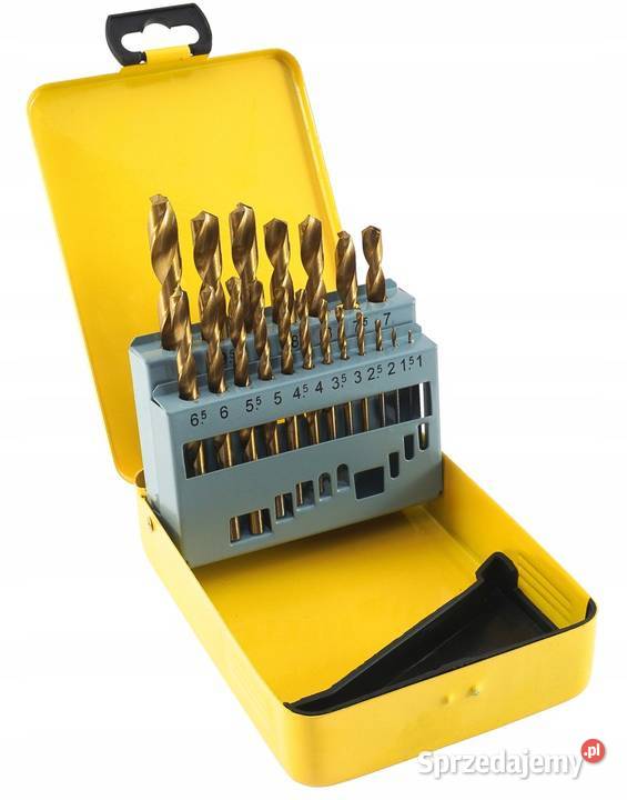 Deget Zestaw wierteł do metalu 110 mm 19 el HSS Pozostałe Dom i Ogród świętokrzyskie Chmielnik