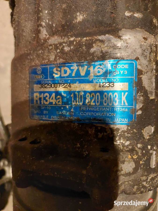 Kompresor sprężarka klimatyzacji vw seat skoda Łęczna