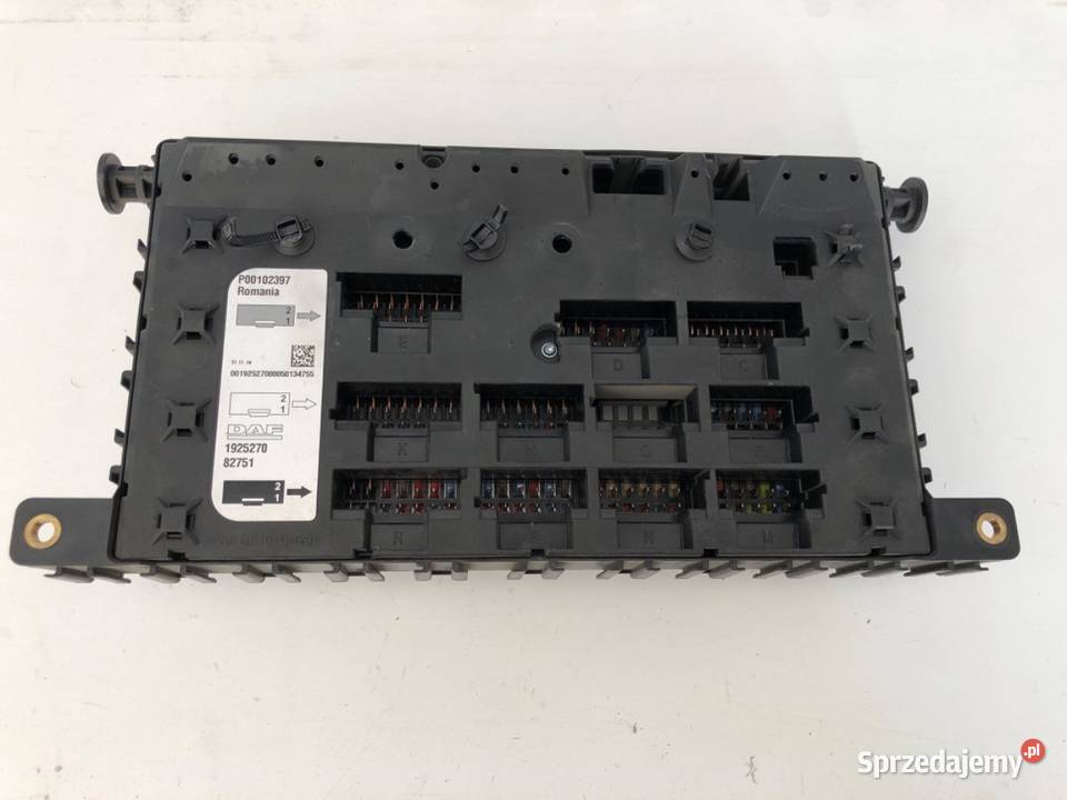 SKRZYNKA BEZPIECZNIKÓW DAF N 1925270 Inny MODUŁ podkarpackie