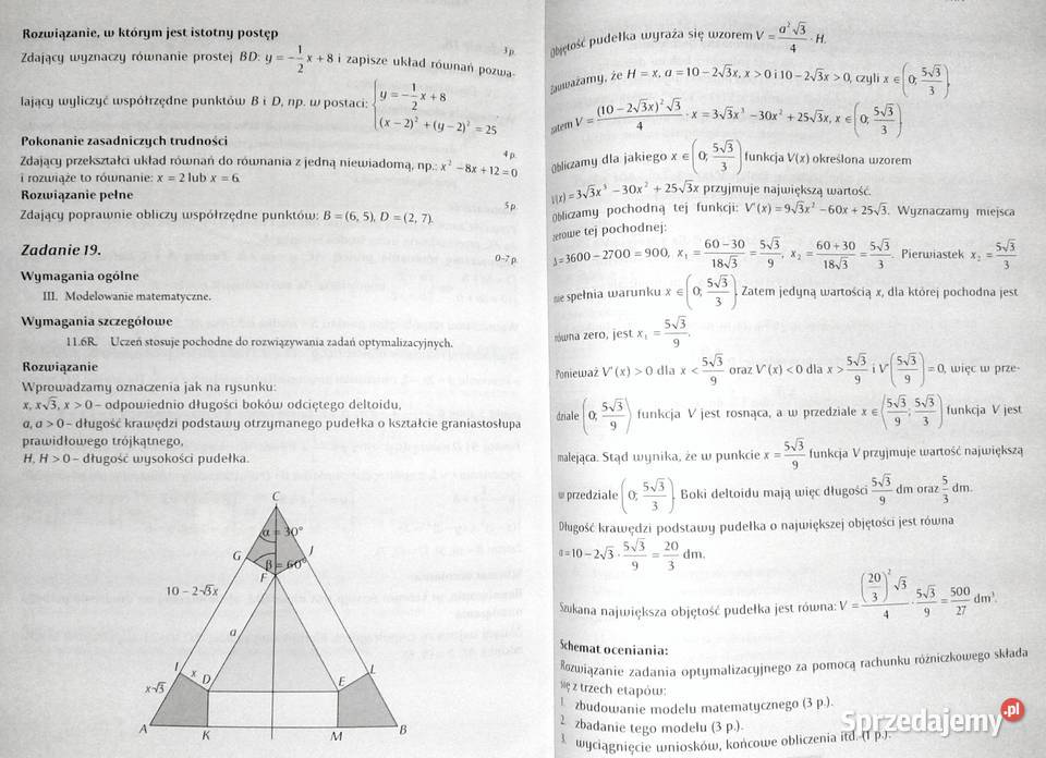 Matematyka Zbiór zadań maturalnych Matura 2015 I Rok wydania 2014 Chełm