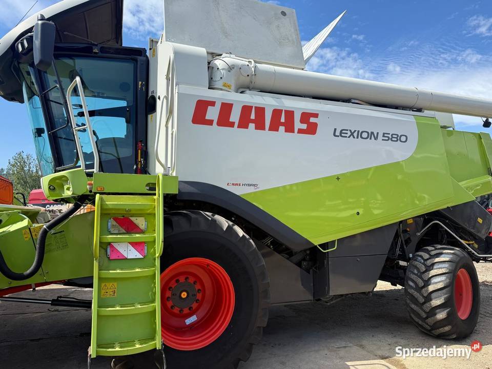 Kombajn zbożowy Claas Lexion 580 heder V750 Nowa Ruda
