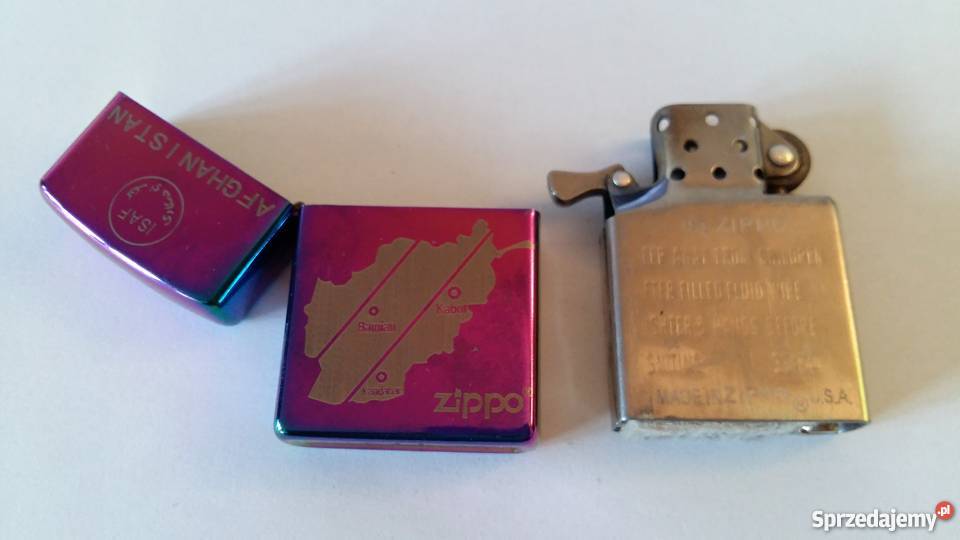 Zapalniczka ZIPPO Afganistan Warszawa