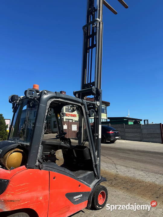 wózek widłowy LINDE H20T EVO Triplex 55m przesuw gaz Wózki widłowe Działoszyn