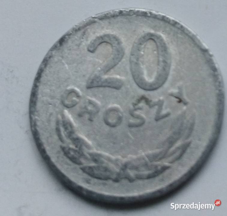 POLSKA20 GROSZY1949 r bz ALUMINIUM Legionowo