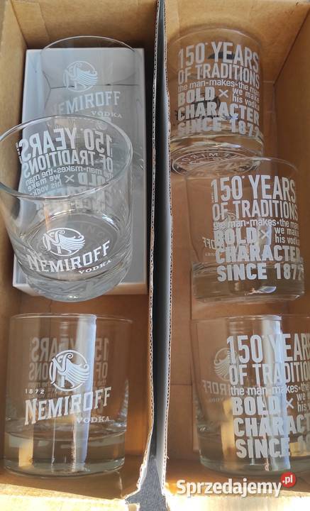 NEMIROFF Szklanki do whisky 6 NOWE Olsztyn