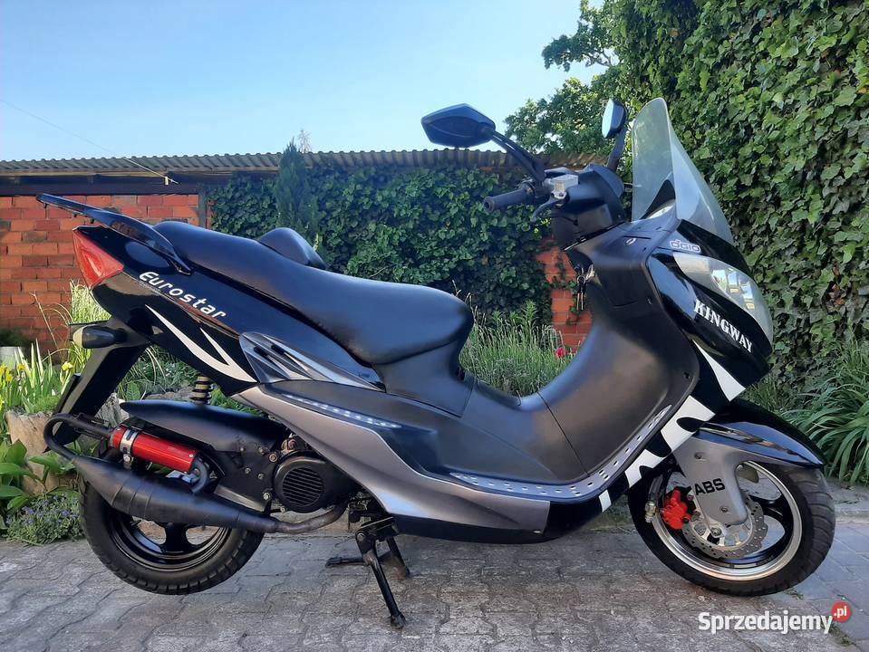 Zadbany duży skuter Kingway Eurostar 50ccm 2t Tuczno
