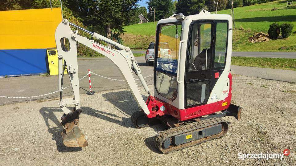 Minikoparka Takeuchi TB216 Brutto mini koparka Kabina Jabłonka sprzedam