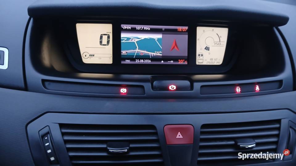 Citron C4 Picasso 16 HDi 112 Nawiga wielofunkcyjna kierownica lubelskie Zamość sprzedam