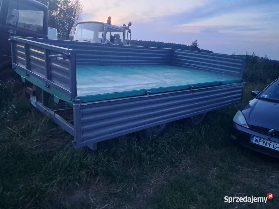 Przyczepa Ciężarowa 6T ładowności Zarejestrowana Płońsk