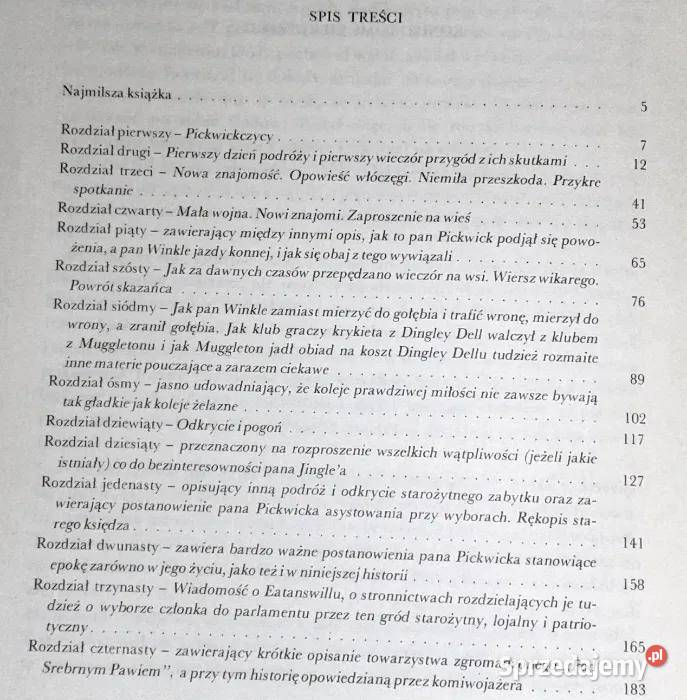 Klub Pickwicka Tom 1 i 2 Charles Dickens Książki i Podręczniki lubelskie Chełm