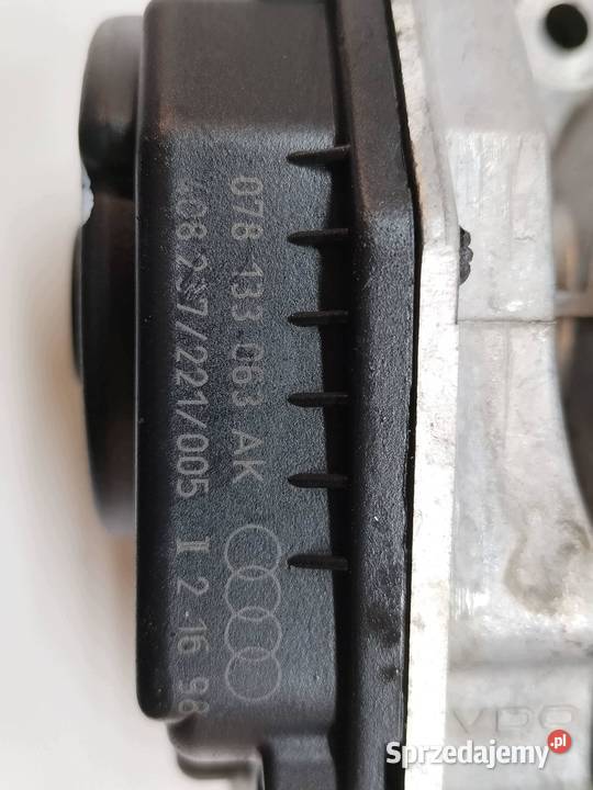 PRZEPUSTNICA 078133063AK 24 V6 Audi A6 II sprzedam