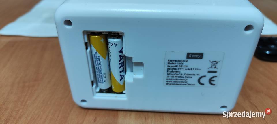 Małe Radio z Termometrem i zegarkiem termometrem Kielce
