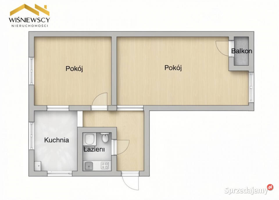 2 pokoje na parterze Gdańsk Przeróbka pomorskie