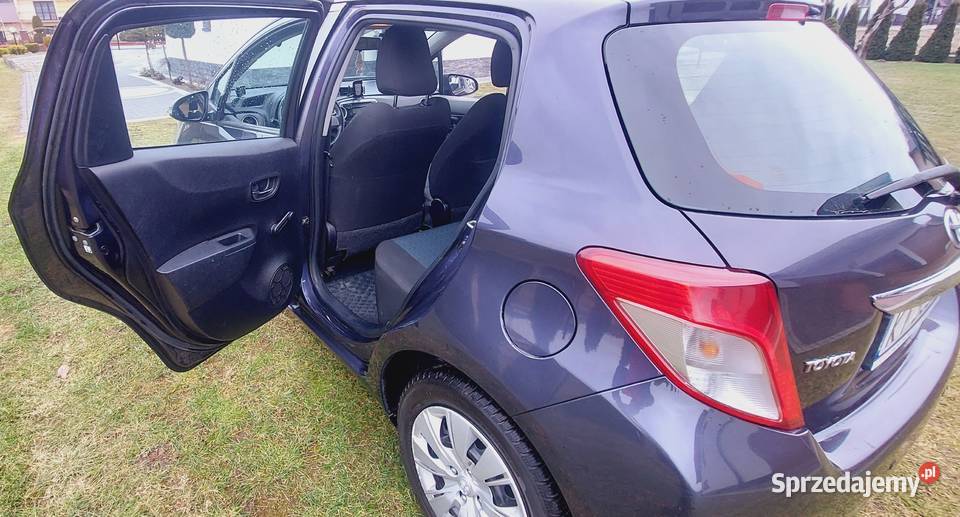 Toyota Yaris III 2012 poj 10 l Polski salon manualna Yaris Nowe Żukowice