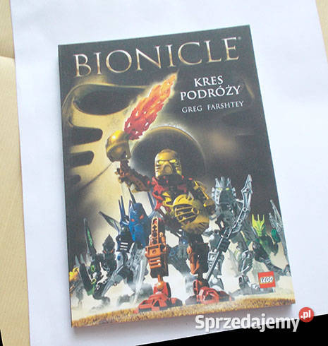 książka Bionicle Kres podróży seria lego Bydgoszcz