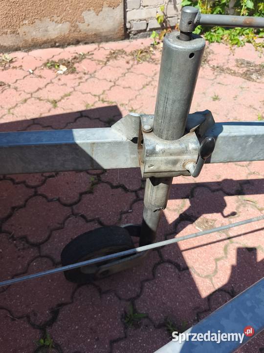 Przyczepka dwuosiowa aluminiowa 2 T Węgrów